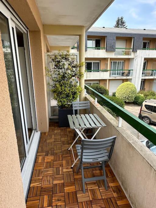 Appart Cosy, Balcon, Parking シェルブール・アン・コタンタン エクステリア 写真